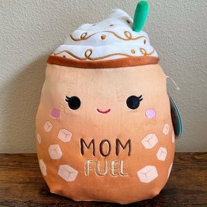 Mom Fuel caramel iced coffee Brizla Squishmallow 12”